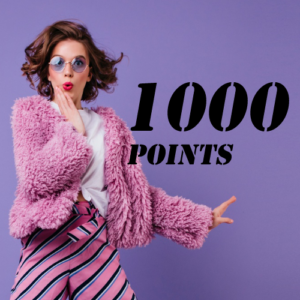 Voucher code for 1000 points